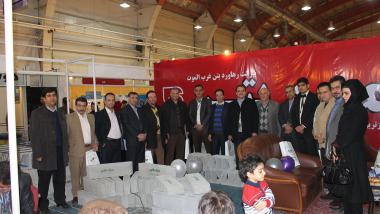 حضور ثامن بتن در هفتمین نمایشگاه صنعت ساختمان قزوین